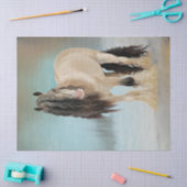 Mooi paard tissuepapier (Craft)