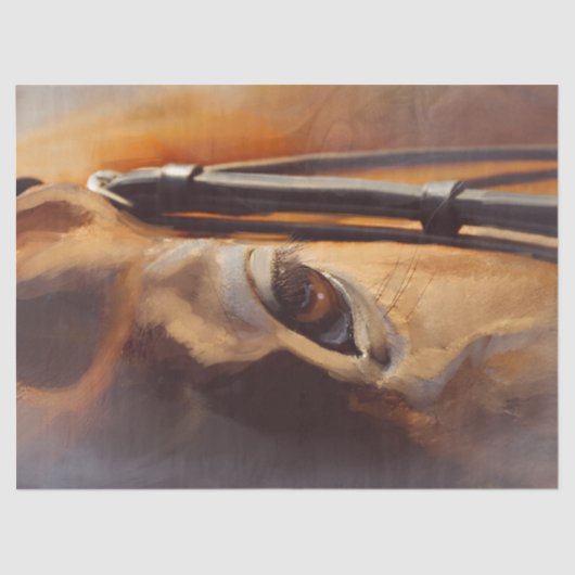 Mooi paard tissuepapier (Voorkant)