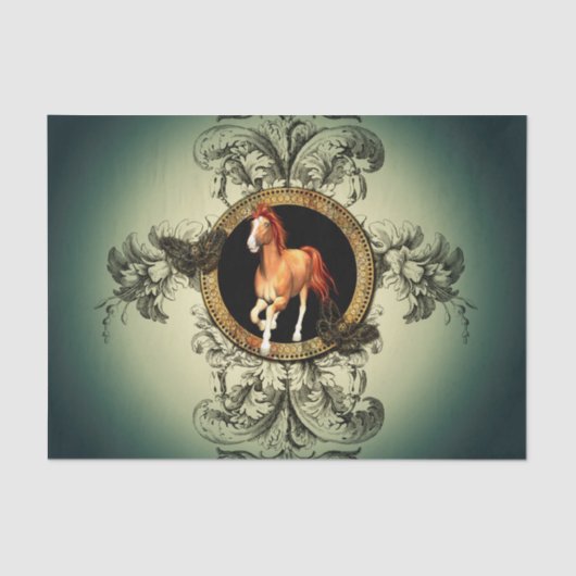 Mooi paard tissuepapier (Voorkant)