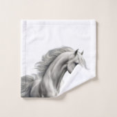 Mooi Paardenhoofd Bad Handdoek (Wasdoekje)