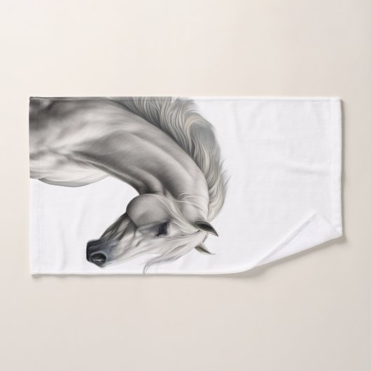 Mooi Paardenhoofd Bad Handdoek (Handdoek)