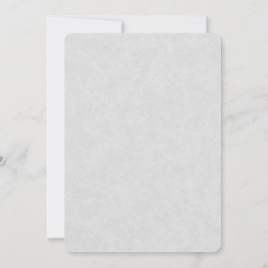 Mooi Paardenkopportret in Waterverf Save The Date (Achterkant)