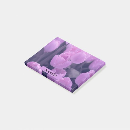 mooi Paars Tulip Terug naar school Post-it® Notes (Schuin)