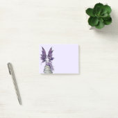 Mooi Paarse Fee en Vlinder Post-it® Notes (Kantoor)