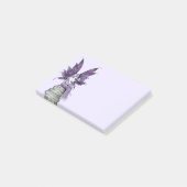 Mooi Paarse Fee en Vlinder Post-it® Notes (Schuin)