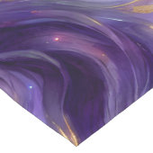 Mooi Paarse wervelende naadloze patroon Korte Tafelloper (Hoek)