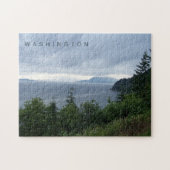 Mooi Pacific Northwest met bomen Legpuzzel (Horizontaal)