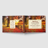Mooi Pad Herfst Laat Herfst Christelijk Bruiloft Gastenboek (Volledig)