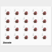 Mooi pakket ronde sticker (Vel)