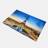 Mooi Parijs, Frankrijk | Eiffeltoren Deurmat (Schuin)