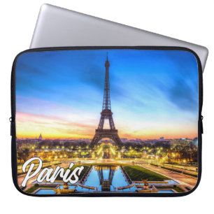 Mooi Parijs, Frankrijk   Eiffeltoren Laptop Sleeve
