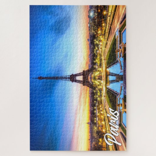 Mooi Parijs, Frankrijk | Eiffeltoren Legpuzzel (Verticaal)