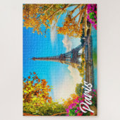 Mooi Parijs, Frankrijk | Eiffeltoren Legpuzzel (Verticaal)
