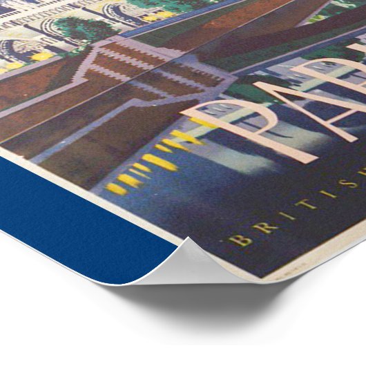 Mooi Parijs Poster (Hoek)