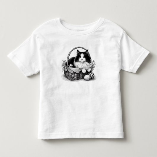 Mooi Pasen Kitty Kat Kinder Shirts (Voorkant)