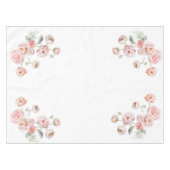 Mooi pastel Baby shower Tafelkleed (Voorkant (Horizontaal))