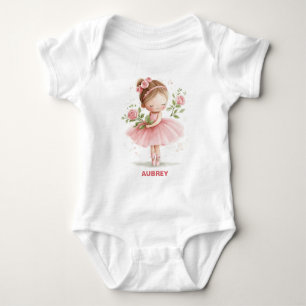 Mooi Pastel Roze Balletdanseresje Romper