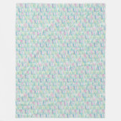 Mooi Pastels Fleece Deken (Voorkant)