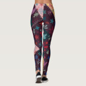 Mooi Patchwork Broek Leggings (Achterkant)