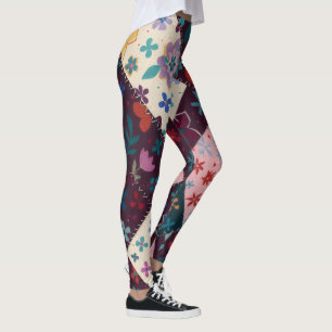 Mooi Patchwork Broek Leggings
