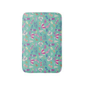 Mooi patroon met zomerelementen badmat (Voorkant Verticaal)