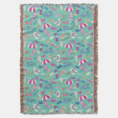 Mooi patroon met zomerelementen deken (Voorkant Verticaal)