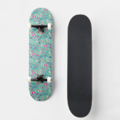 Mooi patroon met zomerelementen skateboard (Voorkant)