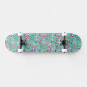 Mooi patroon met zomerelementen skateboard (Horizontaal)