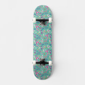 Mooi patroon met zomerelementen skateboard (Voorkant)