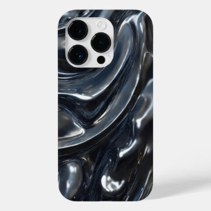 Mooi patroon van titanium kleuren Case-Mate iPhone 14 pro hoesje