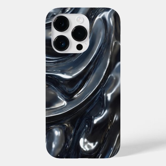 Mooi patroon van titanium kleuren Case-Mate iPhone case (Achterkant)