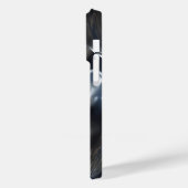 Mooi patroon van titanium kleuren Case-Mate iPhone case (Achterkant / Links)