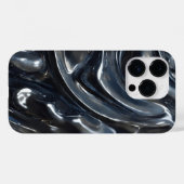 Mooi patroon van titanium kleuren Case-Mate iPhone case (Achterkant (horizontaal))