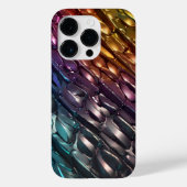 Mooi patroon van titanium kleuren Case-Mate iPhone case (Achterkant)