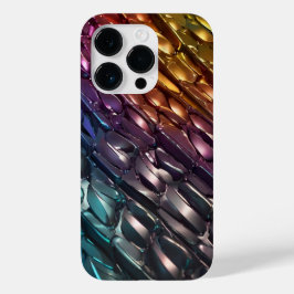 Mooi patroon van titanium kleuren Case-Mate iPhone 14 pro hoesje