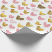 Mooi patroon voor Valentijnsdag Cadeaupapier (Hoek)