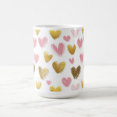 Mooi patroon voor Valentijnsdag Koffiemok (Center)