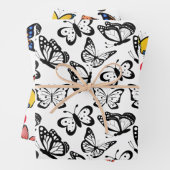 Mooi patroonpatroon inpakpapier vel (In situ)