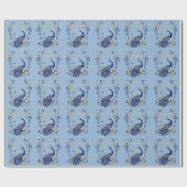 Mooi Peacock Design - Elegant cadeau voor haar Cadeaupapier (Vlak)