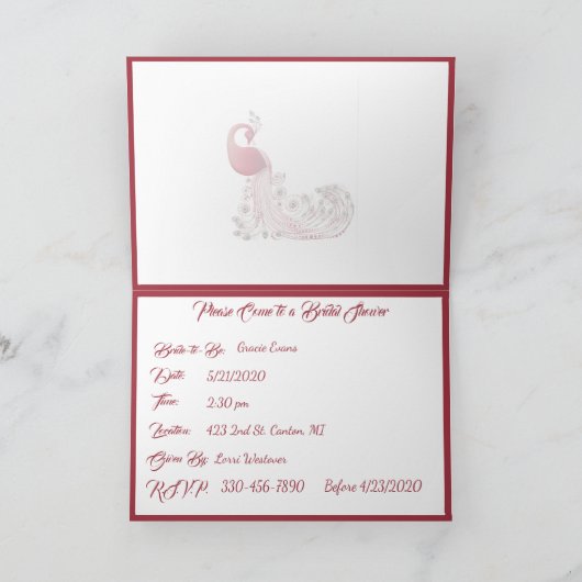 Mooi Peacock-Vrijgezellenfeest (Binnen)