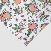 Mooi Perziken & Perzikbloesem Bloemmotief Tissuepapier (Detail)
