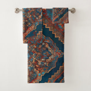 Mooi Perzisch oud patroonmodern Collectie Bad Handdoek