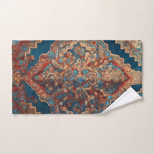 Mooi Perzisch oud patroonmodern Collectie Bad Handdoek (Handdoek)
