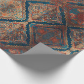 Mooi Perzisch oud patroonmodern Collectie Cadeaupapier (Hoek)