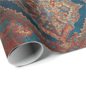 Mooi Perzisch oud patroonmodern Collectie Cadeaupapier (Rol Hoek)