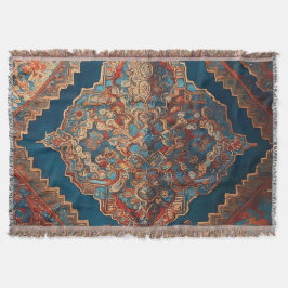 Mooi Perzisch oud patroonmodern Collectie Deken