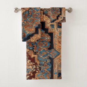 Mooi Perzisch oud patroontje Populair Collectie Bad Handdoek
