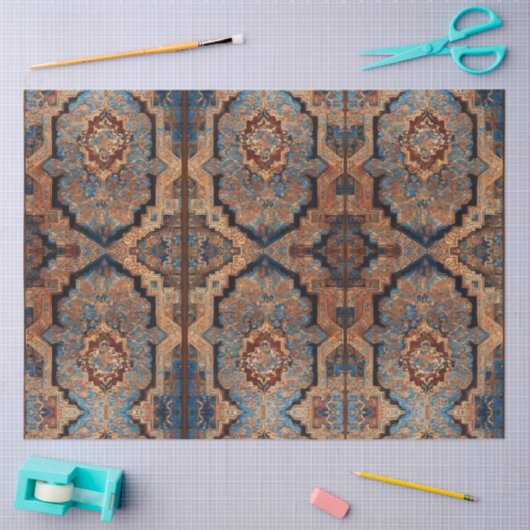 Mooi Perzisch oud patroontje Populair Collectie Tissuepapier (Craft)