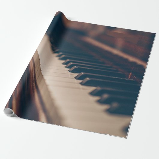 Mooi Piandesign Cadeaupapier (Uitgerold)