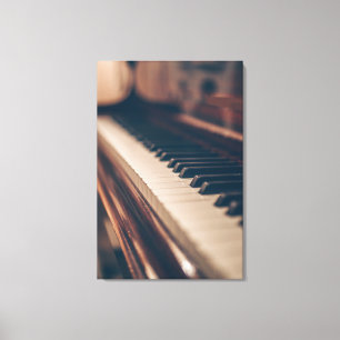 Mooi Piandesign Canvas Afdruk